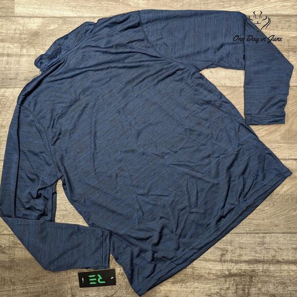 Real Essentials 3 Pack Half Zip Dry Fit Sweatshirt Size L - Picture 4 of 4